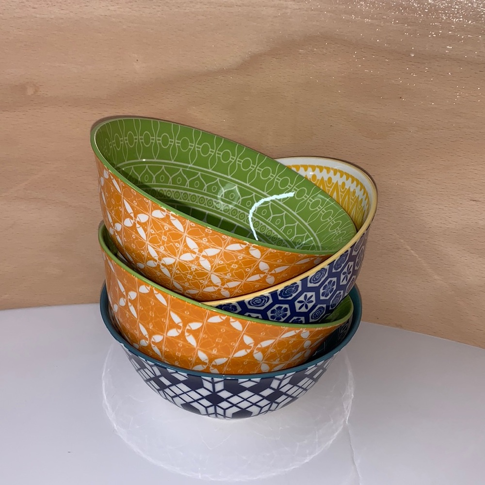 Annovero 4 Porcelain bowl Set